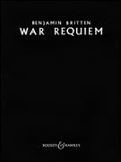 War Requiem SATB Vocal Score cover